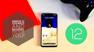 Android 12 Clock Widgets And Wallpapers For Any Phone: Make Your Home Screen MATERIAL YOU! screenshot 1