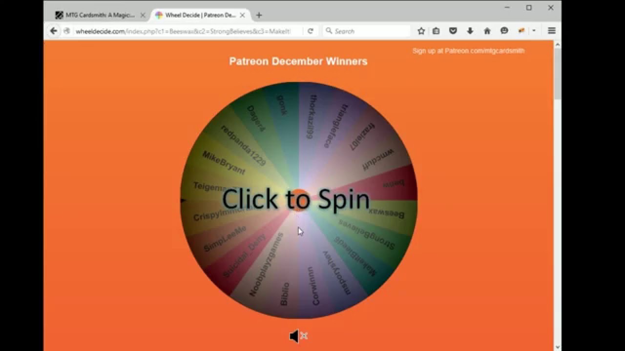 [MTG] Patreon December Crack-a-pack Winners!