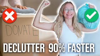 5 Tiny Tricks To Declutter FASTER