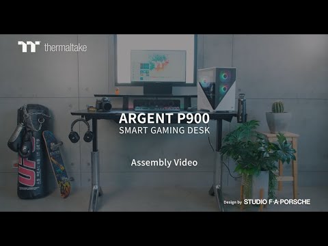 Thermaltake ARGENT P900 Smart Gaming Desk - Assembly Guide  | Design by Studio F. A. Porsche