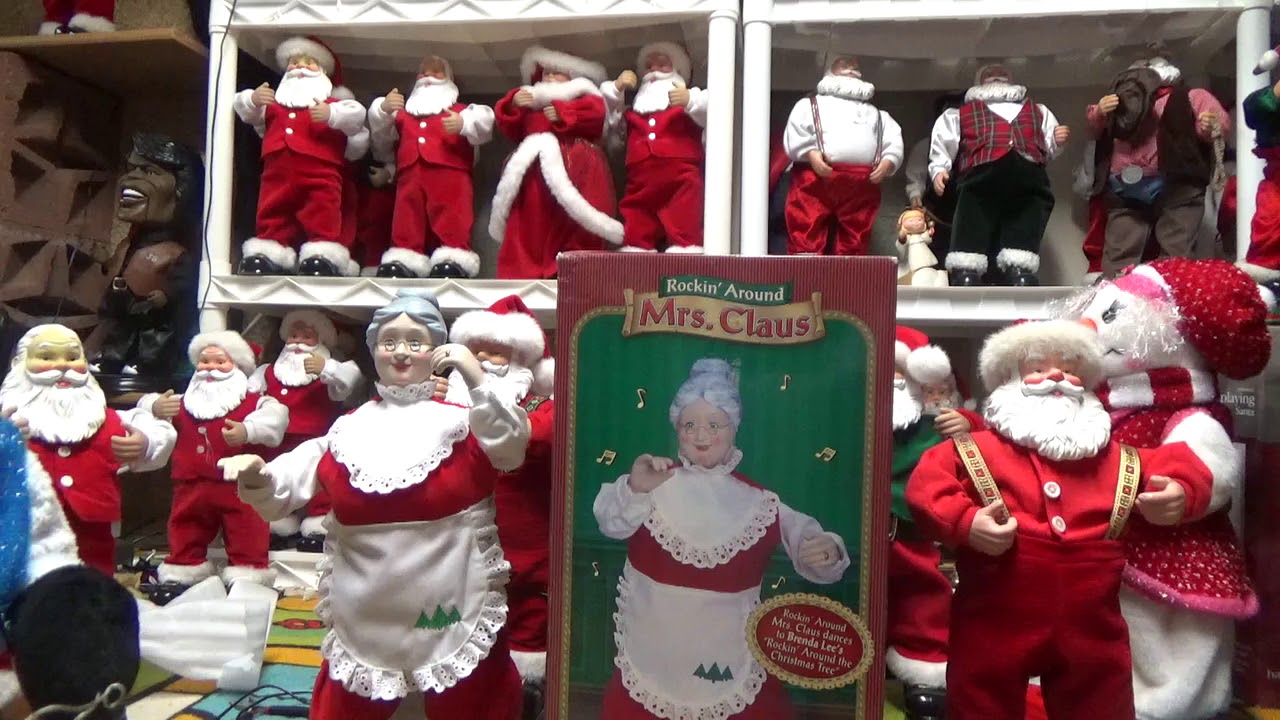 Blue Ridge Christmas Fantasy Rock Santa Collectibles Rockin Around