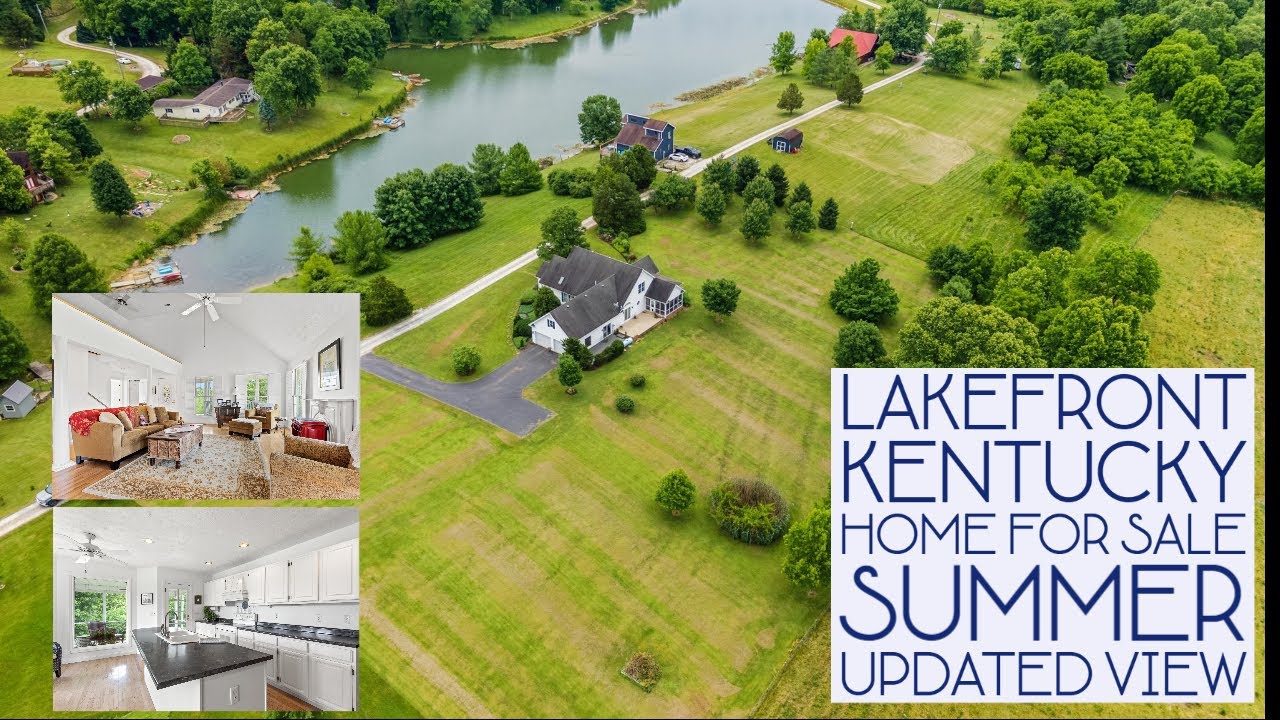 Summer Updated Views of this Lakefront Home For Sale in Kentucky YouTube