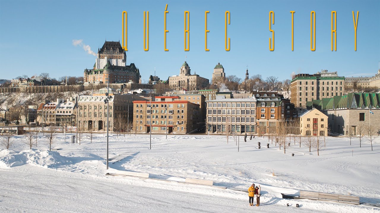 Travel in Quebec City Pt.1丨CINEMATIC TRAVEL VLOG丨CANADA 4K