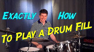 The Ultimate Guide To Learning Drum Fills - exactly how to play a drum fill/ drum fills 101