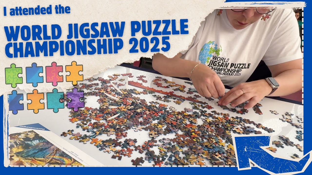 I attended the World Jigsaw Puzzle Championship 2025!