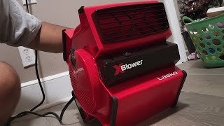 LASKO - X blower Review ( Very Happy)