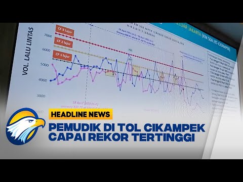 Pemudik di Tol Cikampek Capai Rekor Tertinggi dari Tahun Sebelumnya
