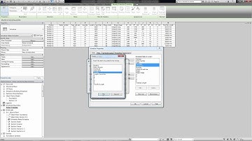 [RDSIC] Revit 2016 - Bảng thống kê thép Revit Structure
