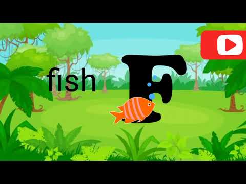 words that starts with letter f || f words || learning words for kids ...