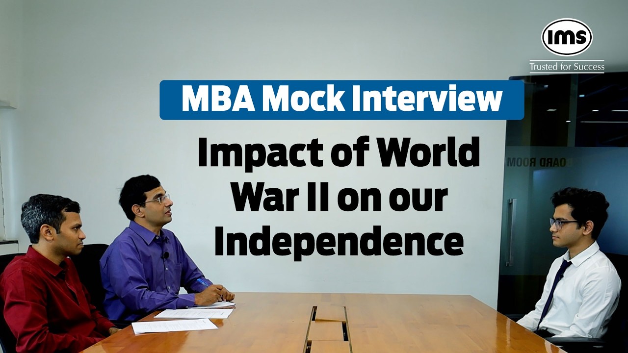 S2 - Ep4 | MBA Mock Interview ft. Devashish Menon | IMS Mock Interview Series | IIM Kozhikode