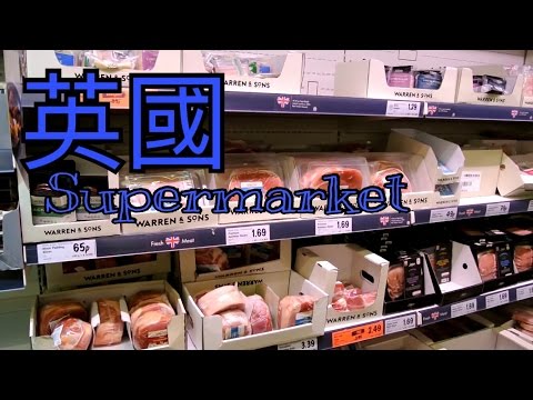 行英國超市 + 肉末香蔥煎蛋 UK supermarket + Fried Egg with Minced Pork & Spring Onion