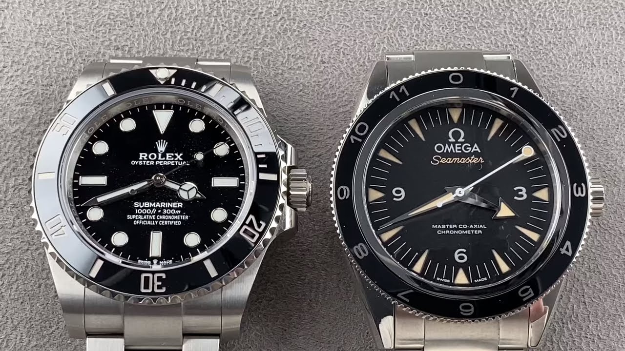 Rolex Submariner vs Omega Seamaster - Dive Watches From Rolex