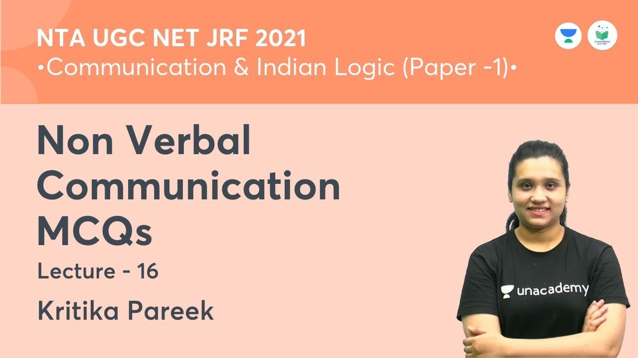 Non Verbal MCQ Communication & Indian Logic NTA UGC NET JRF 2021