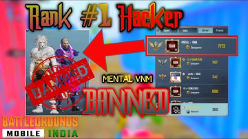 BGMI No.1 Hacker • Top Ranked Hackers Banned One by One • BGMI Hackers Banned Started.