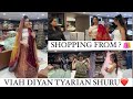 Viah diyan tyariyan shurushopping from  punjab to surat