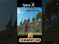 free fire gaming video live || comment UID likes and shares things