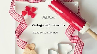 How to Make Your Own Fixer Upper Farmhouse Style Home Decor with Vintage Sign Stencils How to Make Your Own Fixer Upper Farmhouse Style Home Decor with Vintage Sign Stencils