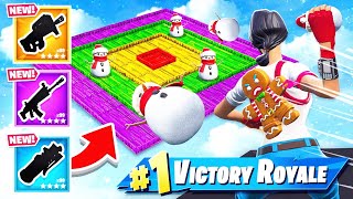 SNEAKY SNOWMAN Darts! *NEW* Game Mode in Fortnite screenshot 3