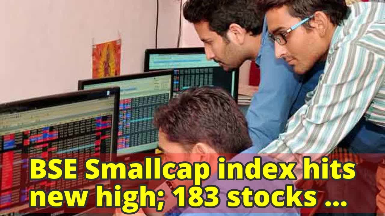 BSE Smallcap index hits new high; 183 stocks zoom over 100% in CY17