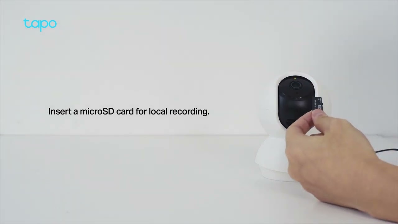 How to Mount Your Tapo Pan&Tilt Camera (Tapo C220/TC71)