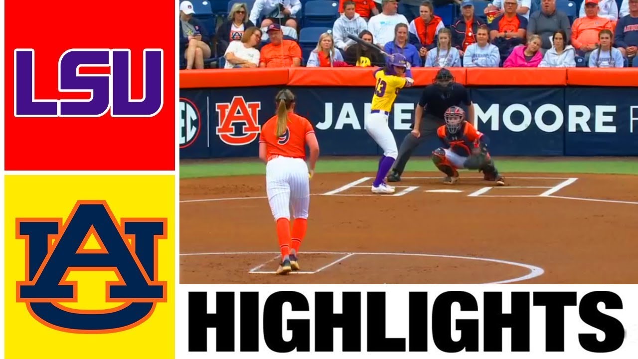#12 LSU vs Auburn Highlights [GAME 3] | NCAA Softball Highlights | 2023 College Softball