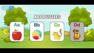 Baby Games : 2,3,4 y. Toddlers A B C Puzzles  ( learn kids - pelajaran anak ) screenshot 3