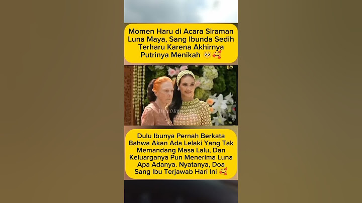 Momen haru di acara siraman luna maya #lunamayamenikah #maximebouttier #videoshort #videoviral #fyp