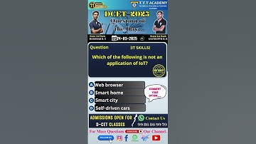 DCET QOD | 24-03-2025