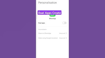 Dual Apps Create #dualapps #shorts