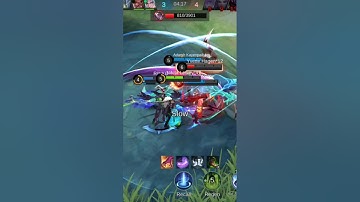 MOBILE LEGENDS kill 3 🥵 #mlbb #chou #mobilelegends #youtubeshorts