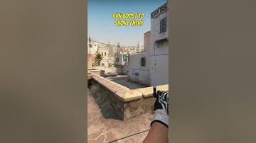 RUN BOOST TO SHORT ENTRY ON DUST 2 #shorts #csgo