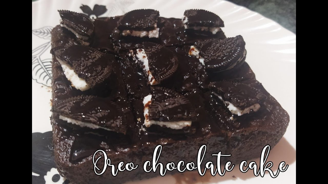 Oreo chocolate cake in pressure cookerOreo cakecake recipe YouTube