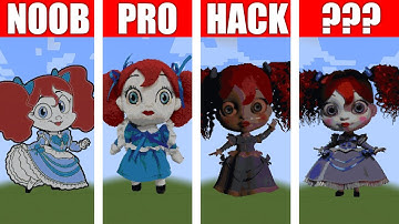 Poppy Doll NOOB vs PRO vs HACKER MINECRAFT Pixel Art