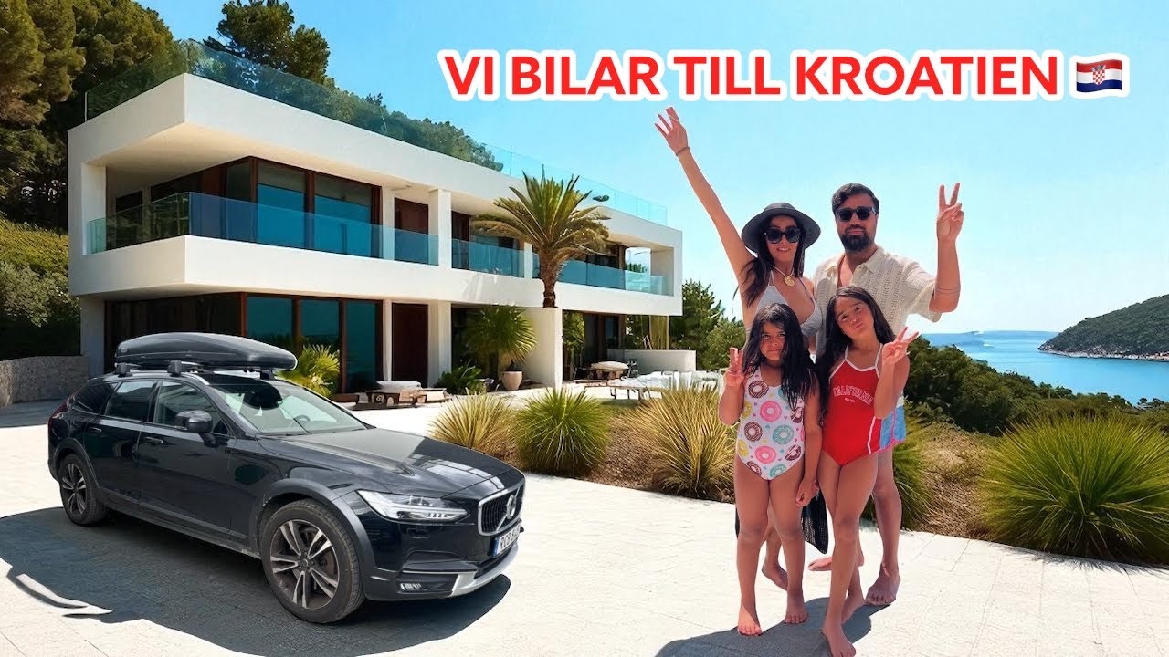 Vi bilar till Kroatien via Tjeckien, Österrike och Slovenien | LABUBU UNBOXING | 