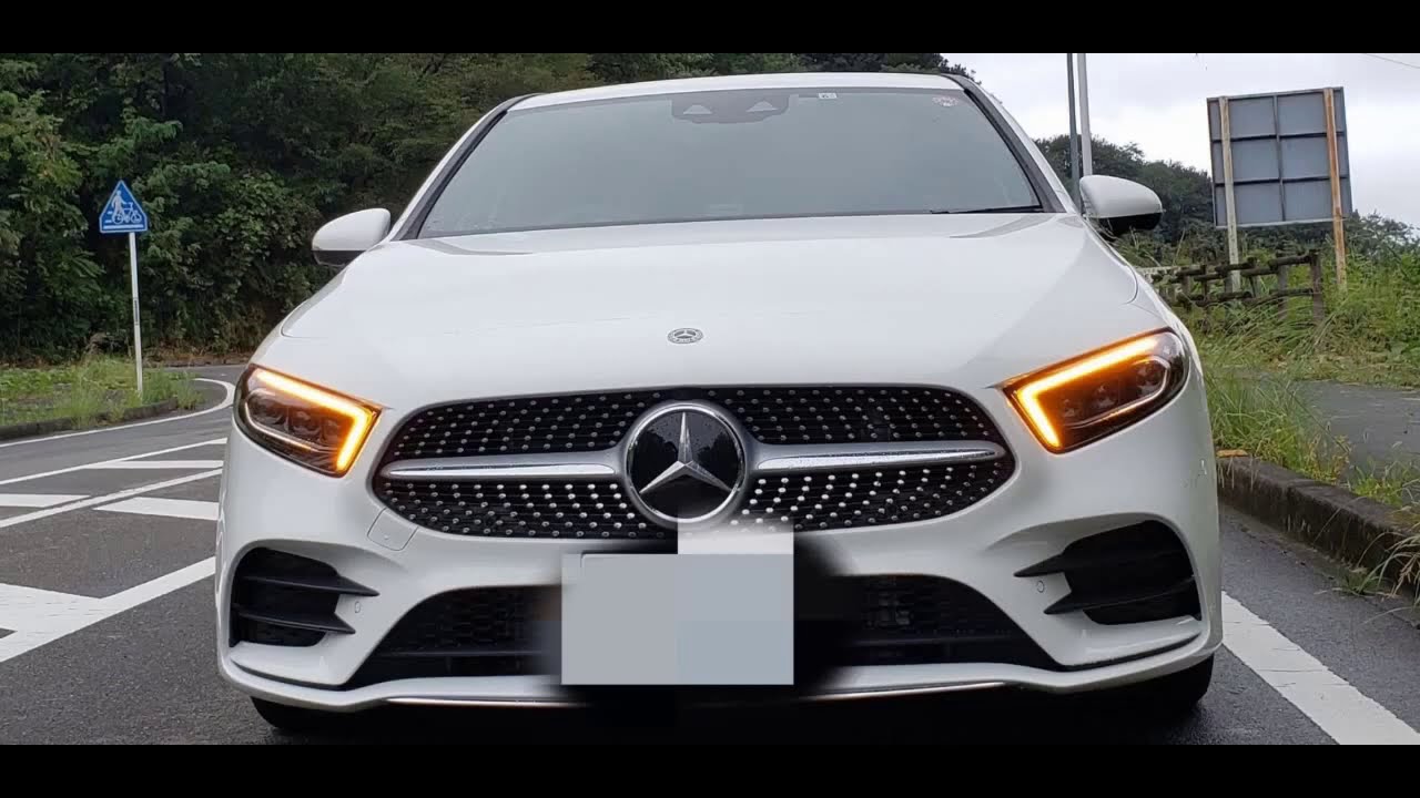 新型aクラスの自動運転 Youtube