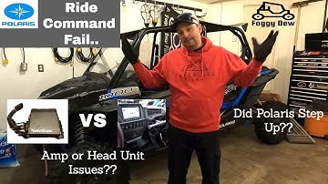 Polaris Ride Command Fail. Is it the Amp or the Head Unit??