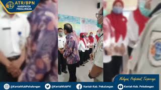 Kunjungan Menteri ATR/BPN RI ke Kantor Pertanahan Kabupaten Pekalongan