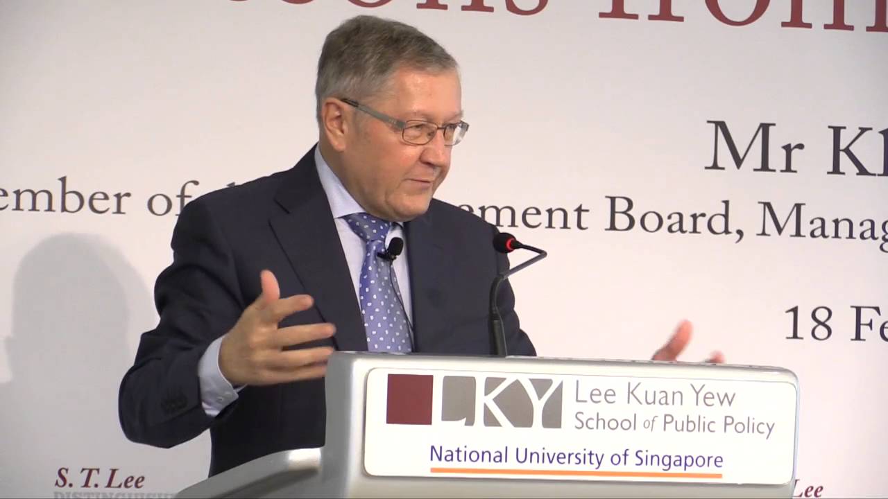 [Lecture] Klaus Regling: Lessons From The Euro Crisis