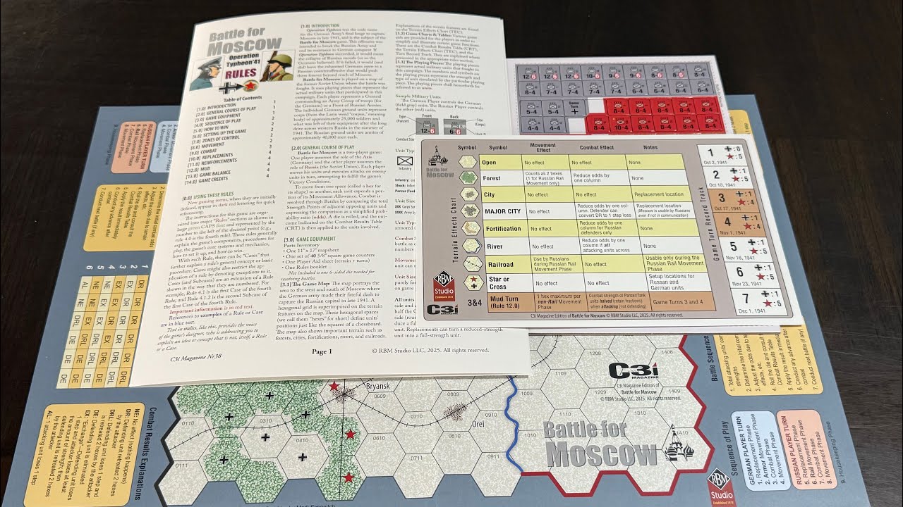 Battle for Moscow: Operation Typhoon 41 (RBM) - Unbag & First Look