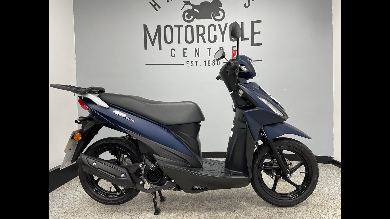 Suzuki Address 110 Scooter For Sale At Hastings Motorcycle Centre YouTube
