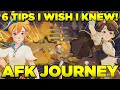Mistakes i made that i wish i knew before playing afk journey
