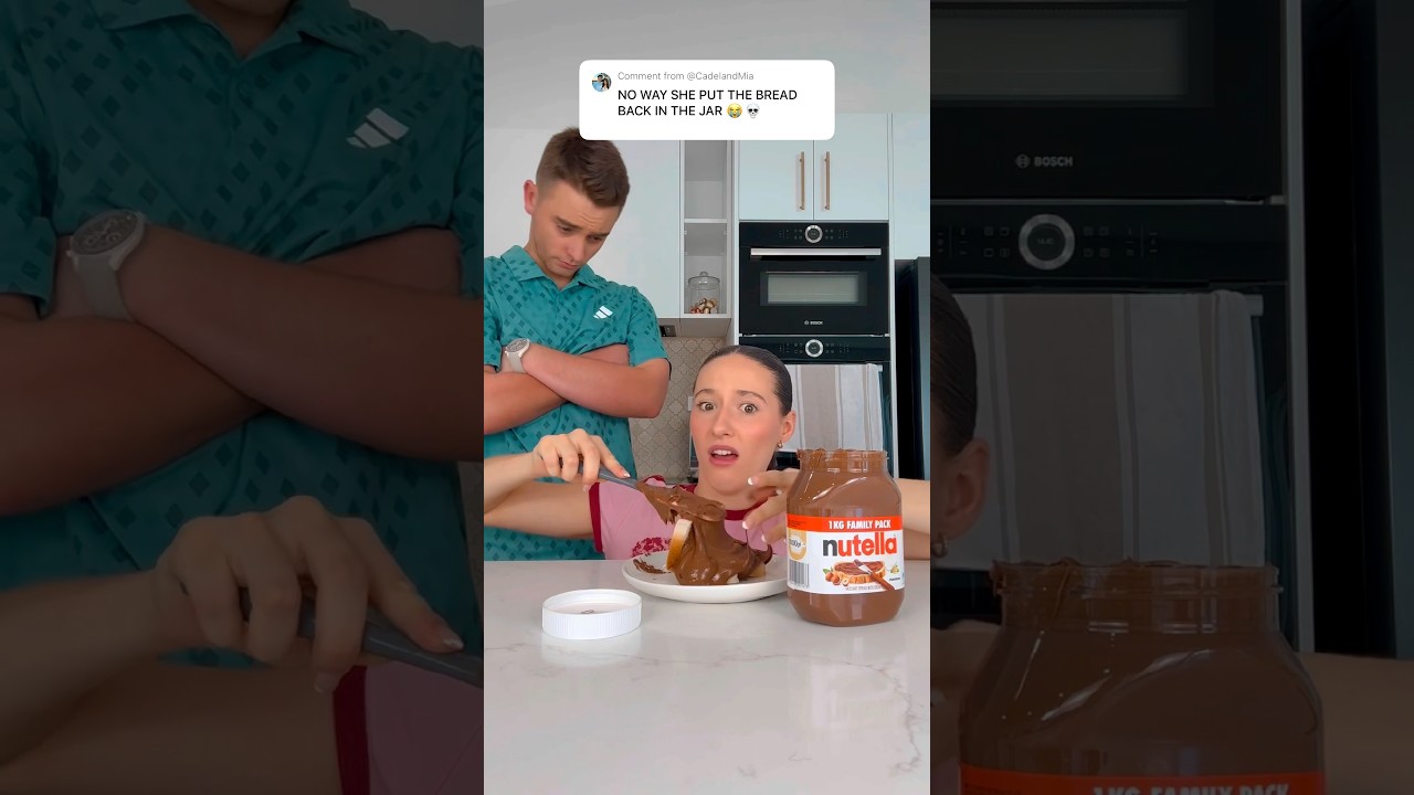 When I want to eat a lot of Nutella! 🥰😋 