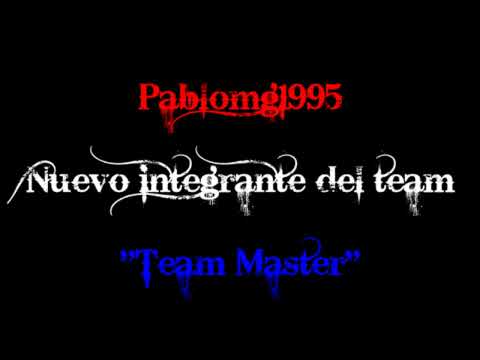 Mi presentacion de entrada al Team Master!!!