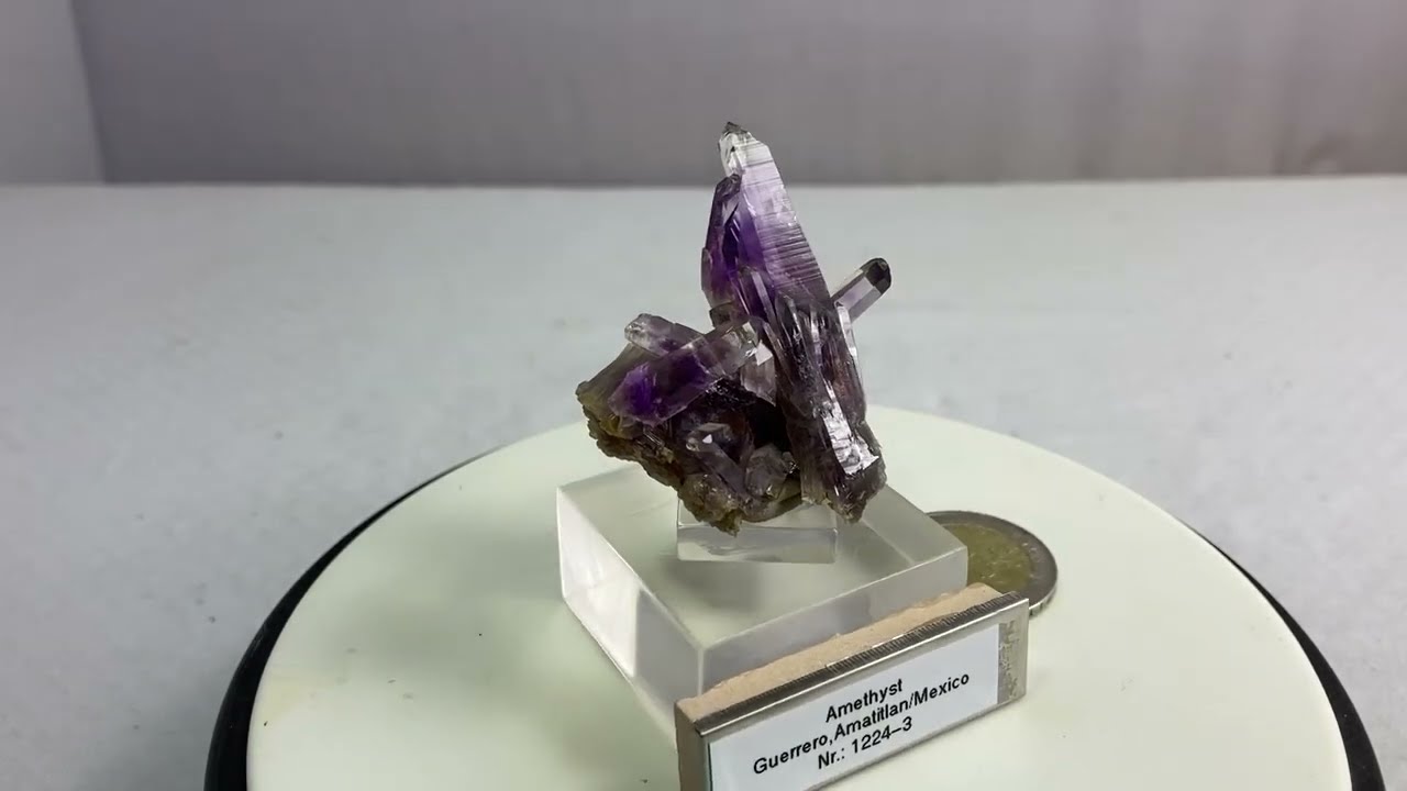 Amethyst Stufe aus Guerrero / Amatitlan / Mexico.      Verkauft!