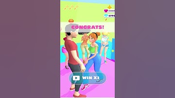 Makeover Run All Levels Android,iOS Gameplay Level 850 #shorts