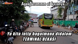 Begini kondisi terminal induk bekasi jawa barat