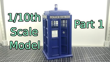 Make a TARDIS Model - Part 1 - Intro And The Base