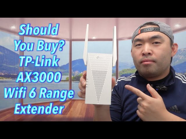 TP-Link RE700X Range Extender WiFi6 AX3000