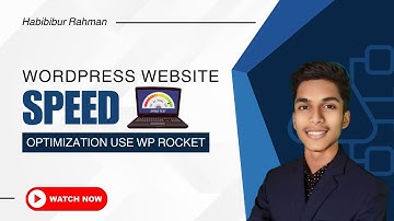 How to WordPress Website Speed🚀Optimization in Just 1 Minute😯 | SEO Specialist Habibur Rahman