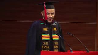 Fall 2018 Commencement: Student Speaker K. Dominic McKenzie